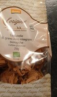 Tagliatelle di grano duro integrale biologiche