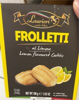 Frolletti lemon flavored cookies