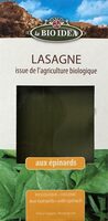 Lasagnes aux épinards Bio - 250G