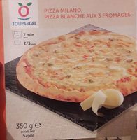 Pizza blanche aux 3 fromages