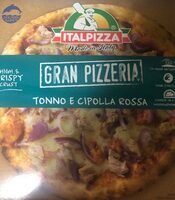 Pizza cebolla y atun