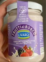 Yogurt compatto ai frutti di bosco
