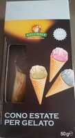 Cono estate per gelato