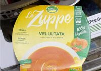 Vellutata con zucca e carote