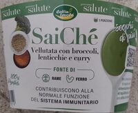 SaiChé vellutata con broccoli, lenticchie e curry