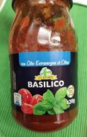 Sugo al basilico con olio extra vergine di oliva