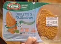 Cotolette di pollo con spinaci