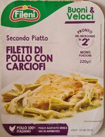 Filetto di pollo con carciofi