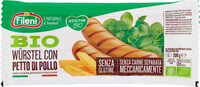 Bio würstel con petto di pollo