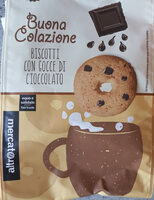 Biscotti con gocce di cioccolato