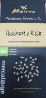 Mascao Fondente Extra 61% Quinoa e Riso