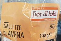 Gallette di avena