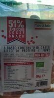 Lenticchie rosse snack