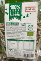 100% piselli verdi caserecce