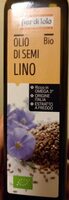 Olio di semi di lino biologico