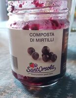 Composta di mirtilli