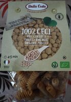 100% Organic Chickpea Pasta, Fusilli