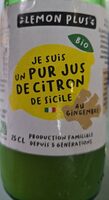 Lemon plus bio - Gingembre
