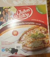 Pizza margherita surgelata con teff