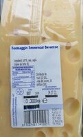 .Formaggio Emmental Bavarese