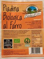 Piadina Biologica al Farro
