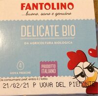 Uova delicate bio