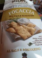 Focaccia al sale e rosmarino