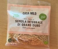 Pasta fresca di Semola integrale di grano duro