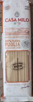100% Filiera puglia, essiccazione lenta