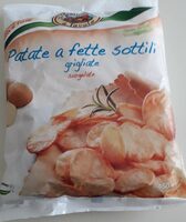 Patate a fette sottili grigliate surgelate