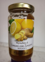 Marmellata di limoni con zenzero biologica
