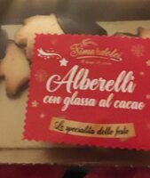 Alberelli con glassa al cacao