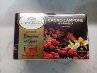 Tisana cacao, lampone e vaniglia