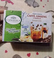 Tisana a freddo caffè ginseng e vaniglia