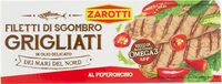Filetti di sgombro grigliati dei mari del nord