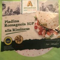 Piadina Romagnola IGP alla  Riminese