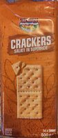 Cracker salati in superficie