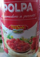 Polpa di pomodoro a pezzetti