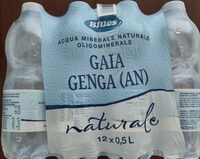 Acqua minerale naturale oligominerale gaia genga(AN)