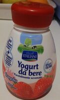 Yogurt da bere fragola