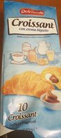 Croissant con crema bigusto