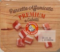 Pancetta affumicata Premium a Cubetti