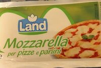 Mozzarella per pizza e panini