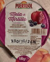Mela e mirtillo
