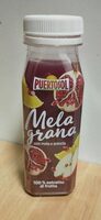 Succo di melograno con mela e arancia