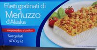 Merluzzo gratinato