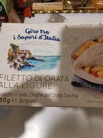 Filetto di orata alla ligure