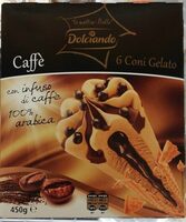 Coni gelato al caffè
