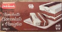 Tronchetto cioccolato e vaniglia