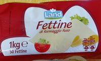 Fettine di formaggio fuso